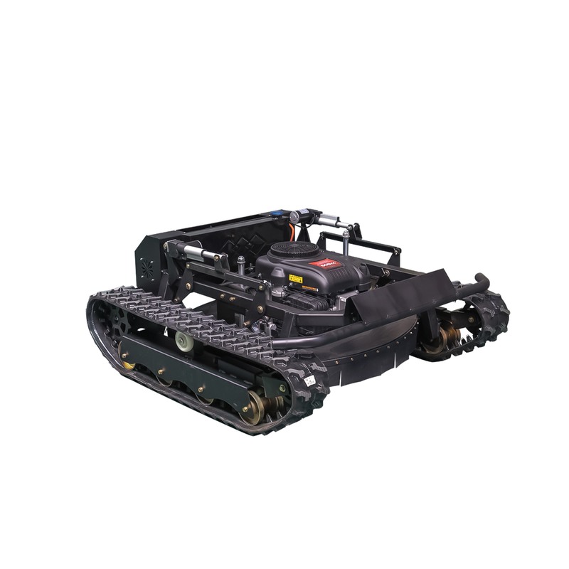 Intelligent Robotic Lawnmower, 22 Horsepower Remote-Controlled Lawnmower with 48v High-Performance Walking Motor, One-Button Remote Start, Hybrid Electric Self-Charging